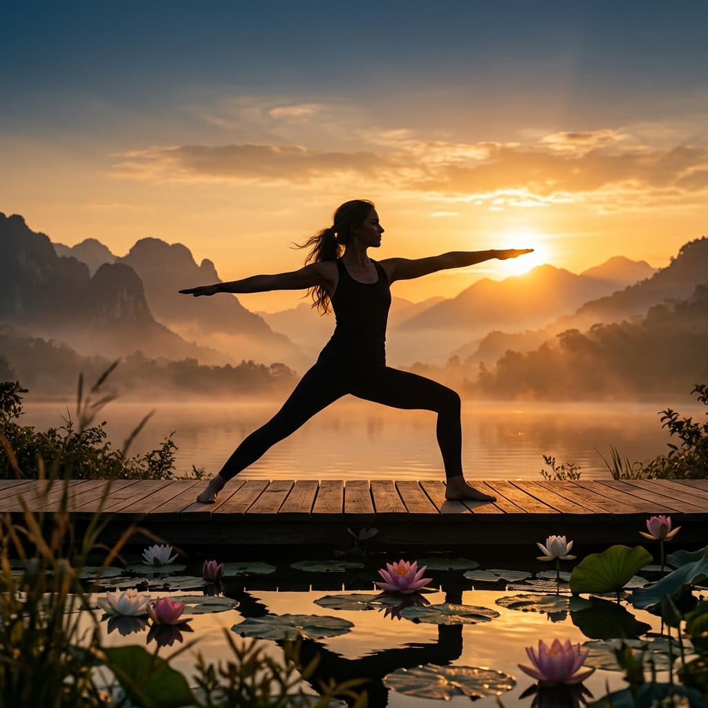 Yoga at sunrise — Magic of Yoga, Vile Parle West Mumbai