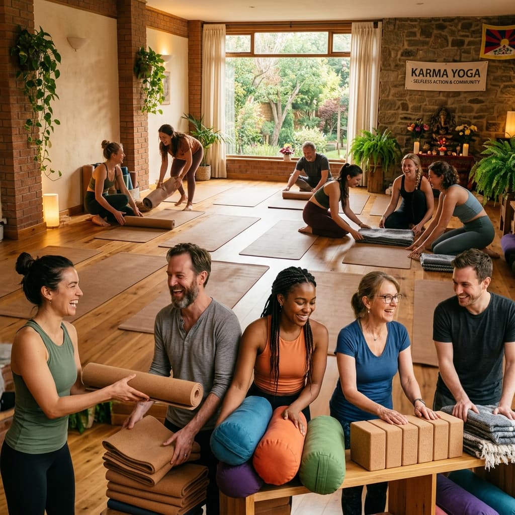 Karma Yoga class at Magic of Yoga, Vile Parle Mumbai