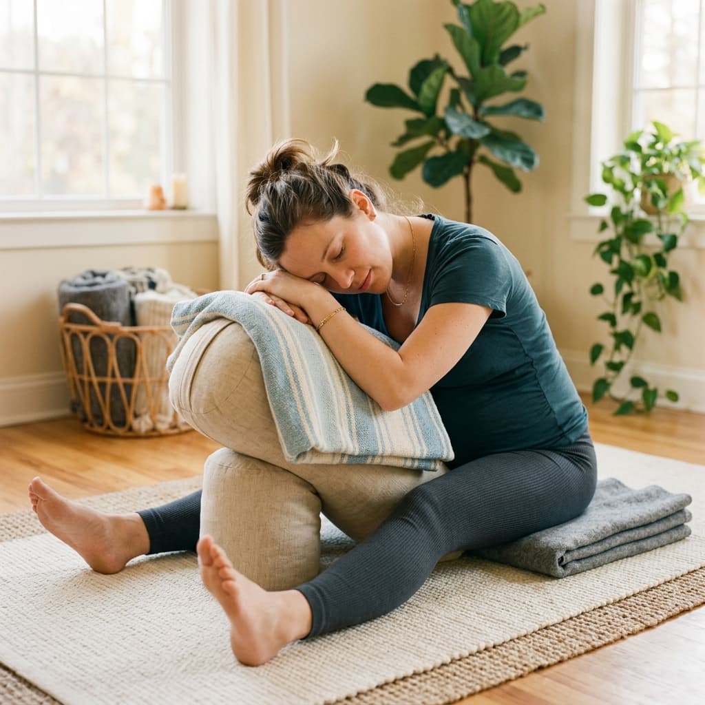 Pregnancy Yoga (Prenatal) class at Magic of Yoga, Vile Parle Mumbai
