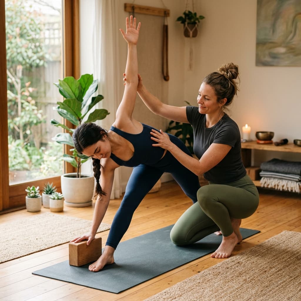 Private Lessons class at Magic of Yoga, Vile Parle Mumbai