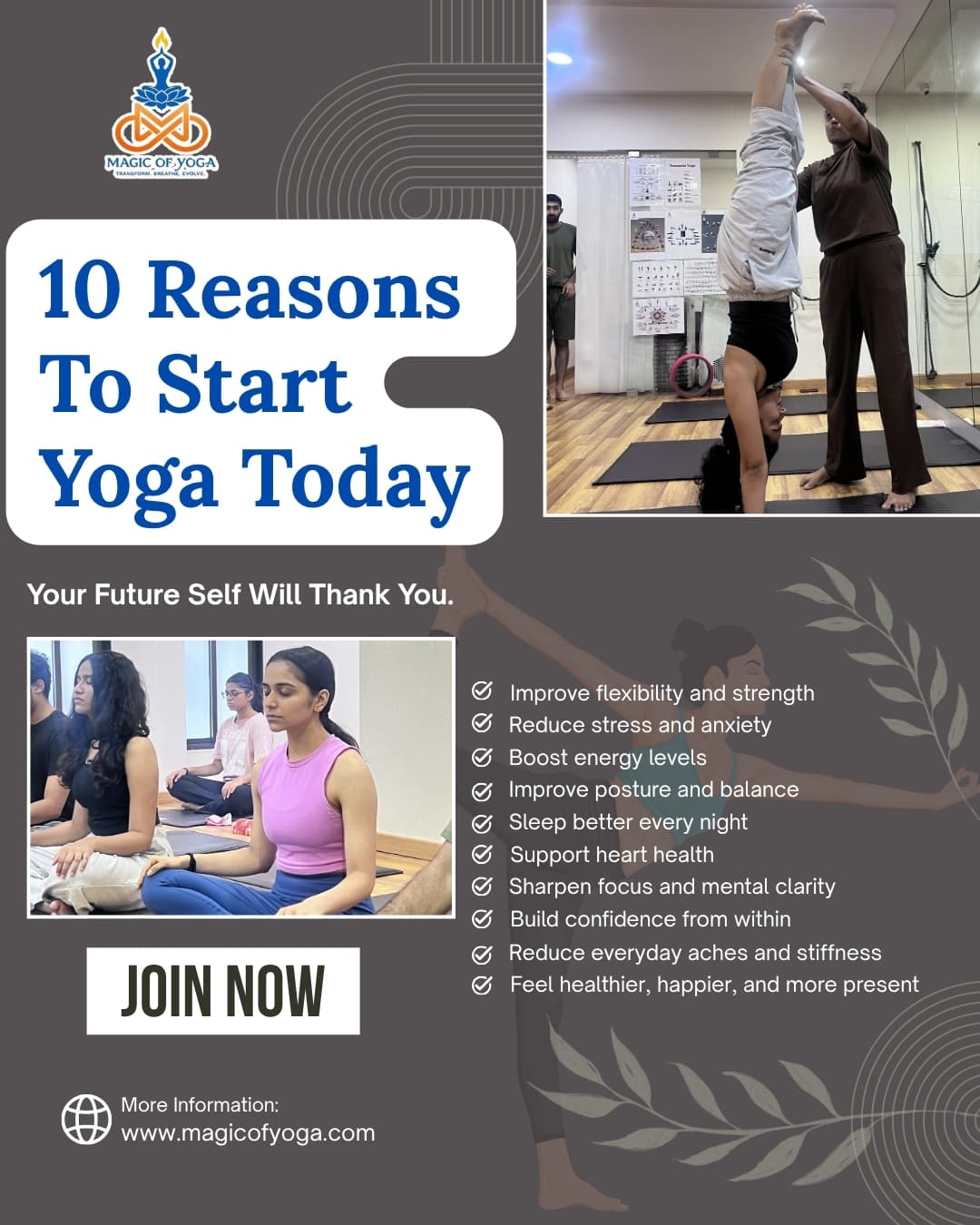 10 Reasons to Start Yoga Today (Your Future Self Will Thank You)